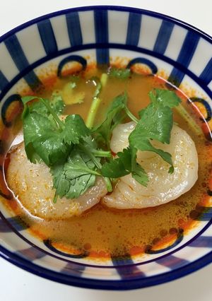 トムヤム水餃子　冷凍餃子で簡単に-レシピのメイン写真