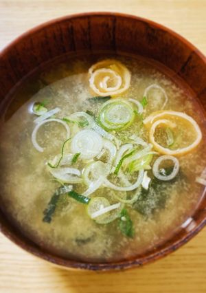 簡単！熱湯を注ぐだけ。即席味噌汁♡-レシピのメイン写真