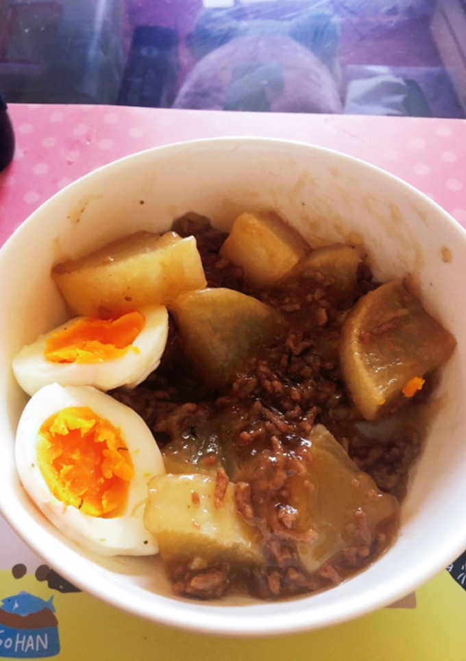 大根とひき肉のあんかけ煮-レシピのメイン写真
