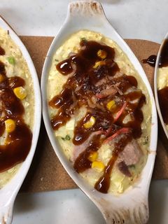 山芋とろろお好み焼き風焼き-レシピのメイン写真