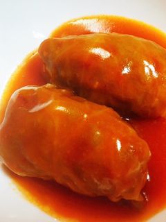 ハンバーグをリメイク!ロールキャベツ-レシピのメイン写真