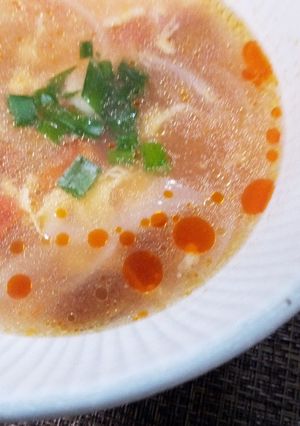 なめこのとろみ＊酸辣湯スープ-レシピのメイン写真