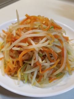 もやしと人参とネギ炒め-レシピのメイン写真
