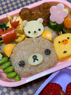 リラックマ★キャラ弁-レシピのメイン写真