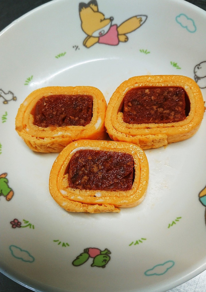 ミートソース寒天の卵巻き-レシピのメイン写真