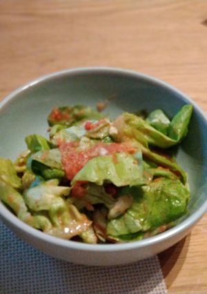 簡単！さっぱりトマトドレッシング-レシピのメイン写真