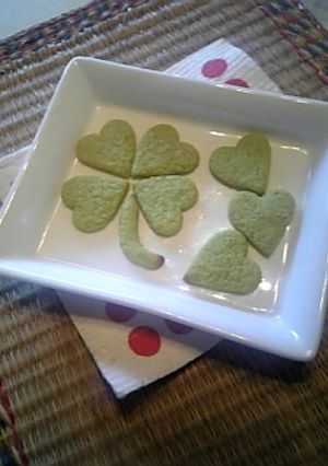 食べて幸せ♡四葉のクローバークッキー✿-レシピのメイン写真