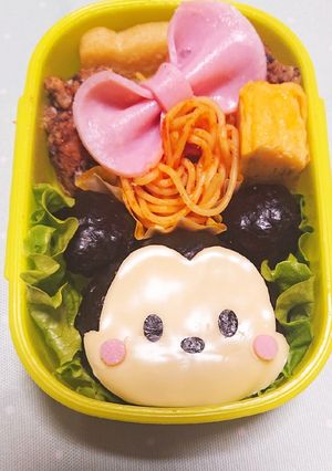 キャラ弁☆簡単ミッキーマウス-レシピのメイン写真