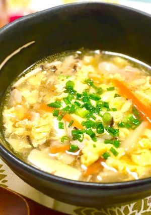 簡単！酸辣湯(サンラータン)☆スープ-レシピのメイン写真