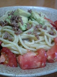 とろ~りアボガド冷製パスタ-レシピのメイン写真