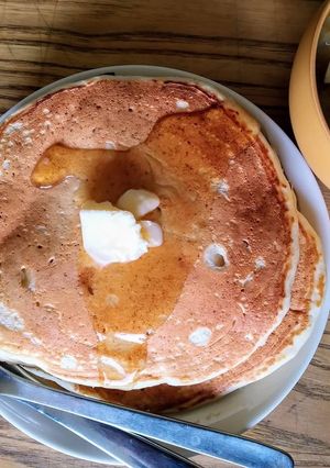 お豆腐ホットケーキ-レシピのメイン写真