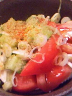 中華風サラダ冷奴-レシピのメイン写真