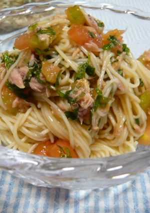 爽やかレモンのツナ・トマそうめん-レシピのメイン写真