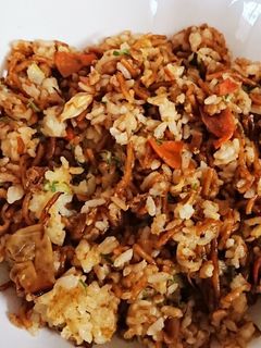 余った焼きそば×納豆♡そば飯-レシピのメイン写真