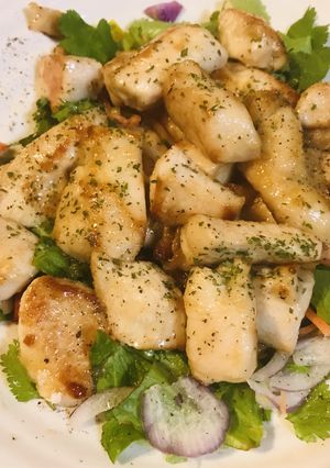 鶏むね肉の揚げ焼き／ころもなし-レシピのメイン写真