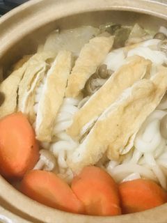 野菜中心の●味噌煮込みうどん鍋-レシピのメイン写真