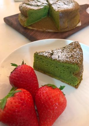 大人の濃厚お抹茶ガトーショコラ　-レシピのメイン写真