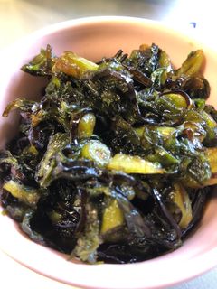 簡単、フキノトウの茎の佃煮-レシピのメイン写真