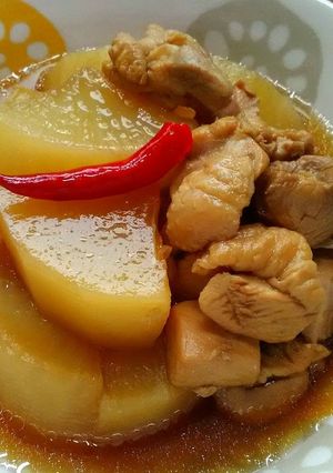 大根と鶏肉のピリ辛煮-レシピのメイン写真