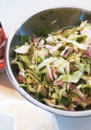 野菜ジュース入りコールスロー-レシピのメイン写真