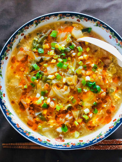 絶品!おうちで酸辣湯麺-レシピのメイン写真