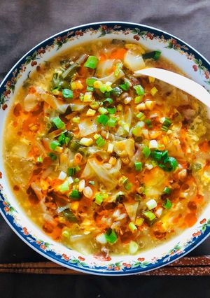 絶品!おうちで酸辣湯麺-レシピのメイン写真