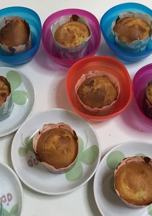 HMでさつまいもとホワイトチョコマフィン-レシピのメイン写真