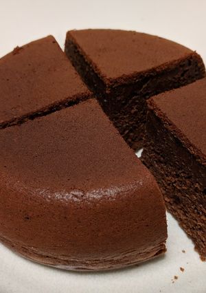 炊飯器でお豆腐チョコレートケーキ！-レシピのメイン写真