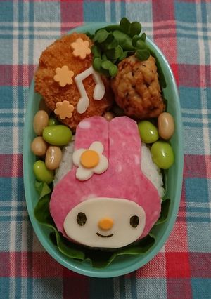 キャラ弁♥️マイメロ-レシピのメイン写真