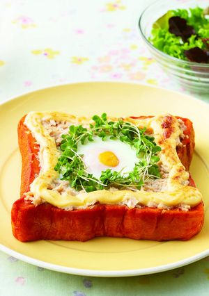 野菜ジュースのマヨフレンチトースト-レシピのメイン写真