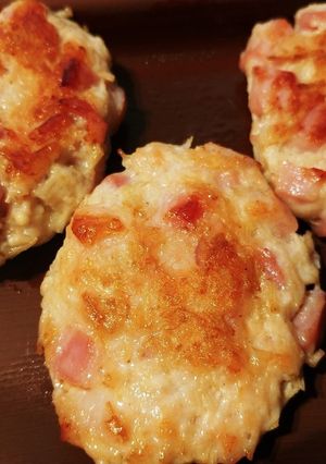 ごろごろベーコンとえのき入り鶏つくね-レシピのメイン写真
