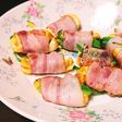 だし巻き玉子のベーコン巻き