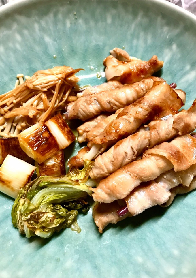 矢生姜(はじかみ)肉巻き 焼き野菜と-レシピのメイン写真