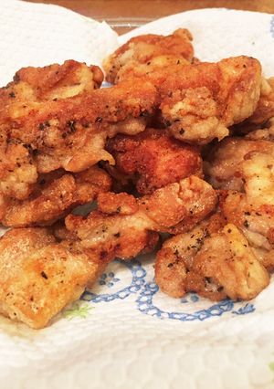 揚げ焼きでヘルシー　塩レモンの唐揚げ-レシピのメイン写真
