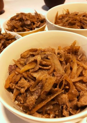胡麻香る豚ウマ丼-レシピのメイン写真