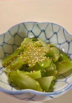 前菜に。ブロッコリーの茎のナムル-レシピのメイン写真