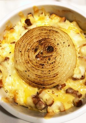 タマネギのチーズ焼き-レシピのメイン写真