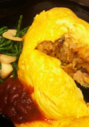 STAUBで炊き込みケチャップライス♪-レシピのメイン写真