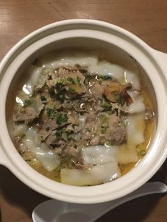 ポン酢で食べる!白菜豚肉鍋-レシピのメイン写真