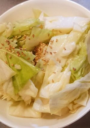 止まらない!!おつまみ塩キャベツ-レシピのメイン写真