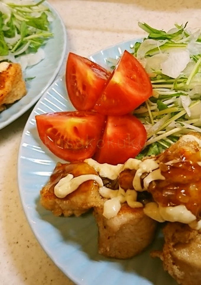 鶏むね唐揚げ甘酢だれ-レシピのメイン写真