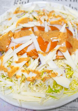 簡単！ダイエット向きサラダチキンサラダ-レシピのメイン写真