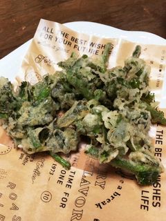 春レシピはなっこりーの天ぷら♪-レシピのメイン写真
