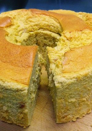 とってもヘルシー　にんじんシフォンケーキ-レシピのメイン写真