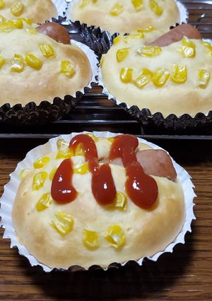 HM☆アメリカンドッグ風カップケーキ-レシピのメイン写真