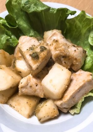 糖質制限　鶏肉青じそ炒め-レシピのメイン写真