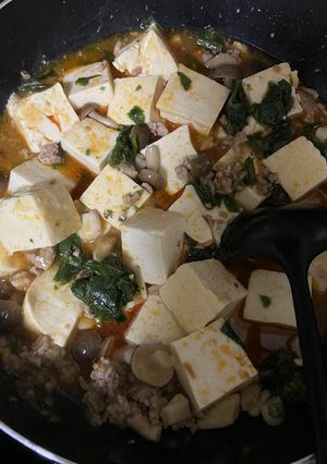 既存レトルト活用麻婆豆腐-レシピのメイン写真