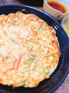 ふっくらネギ焼き-レシピのメイン写真