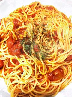 トマトソースパスタ-レシピのメイン写真