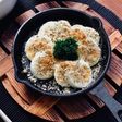 ゆで卵のチーズパン粉焼き